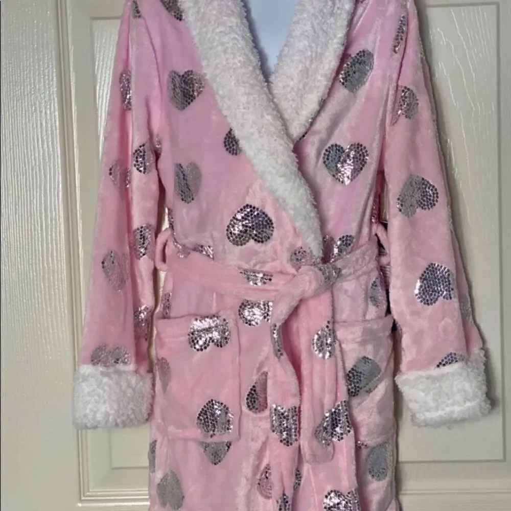 JELLIFISH Girls Fleece BED ROBE MEDIUM